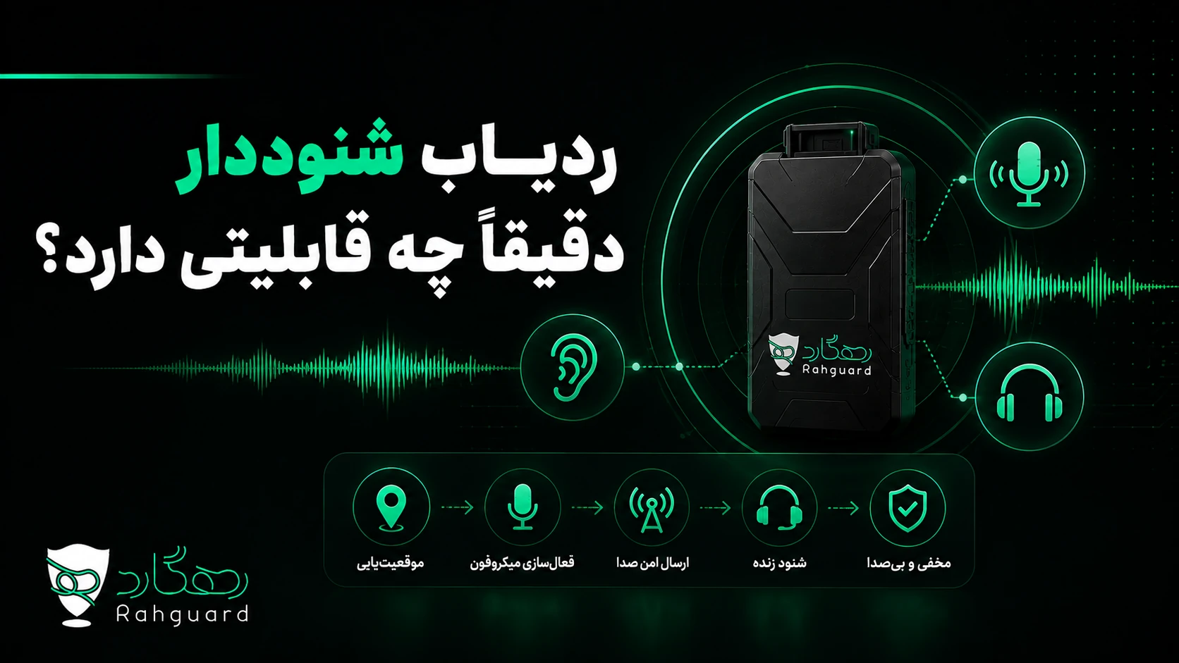 ردیاب شنوددار دقیقاً چه قابلیتی دارد؟