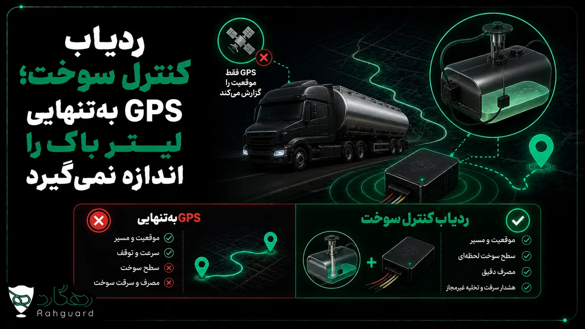 تصویر مقاله ردیاب کنترل سوخت؛ GPS به‌تنهایی لیتر باک را اندازه نمی‌گیرد