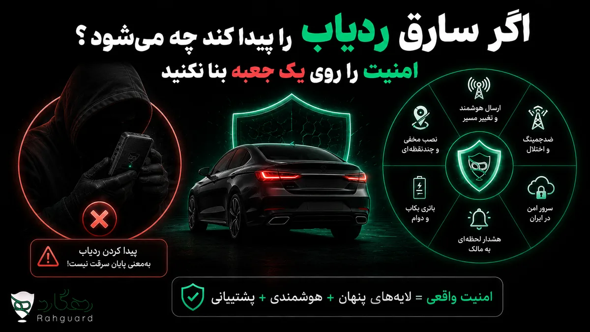 تصویر شاخص مقاله اگر سارق ردیاب را پیدا کند چه می‌شود؟ امنیت را روی یک جعبه بنا نکنید