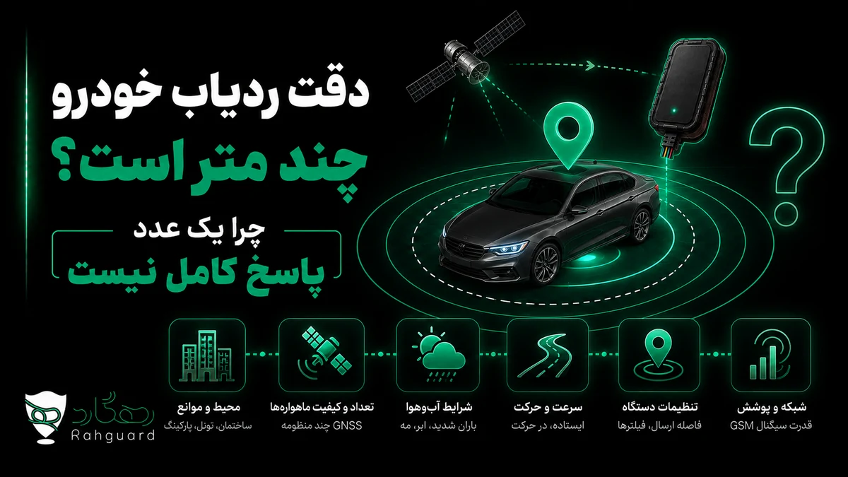 تصویر شاخص مقاله دقت ردیاب خودرو چند متر است؟ چرا یک عدد پاسخ کامل نیست