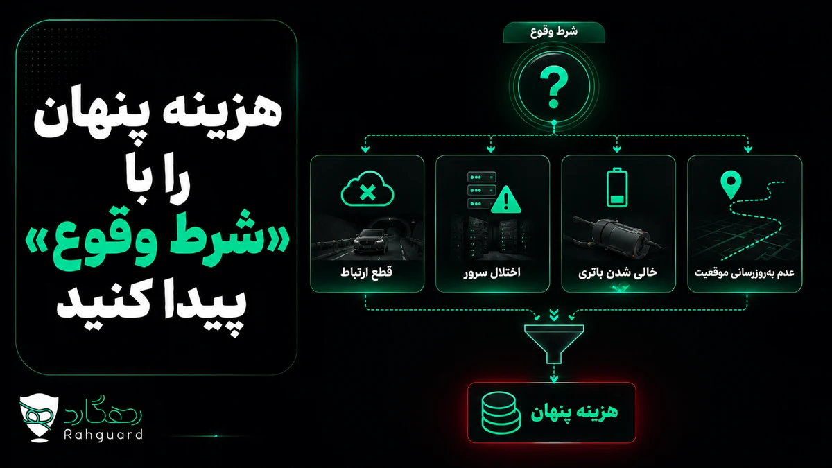 هزینه پنهان را با «شرط وقوع» پیدا کنید