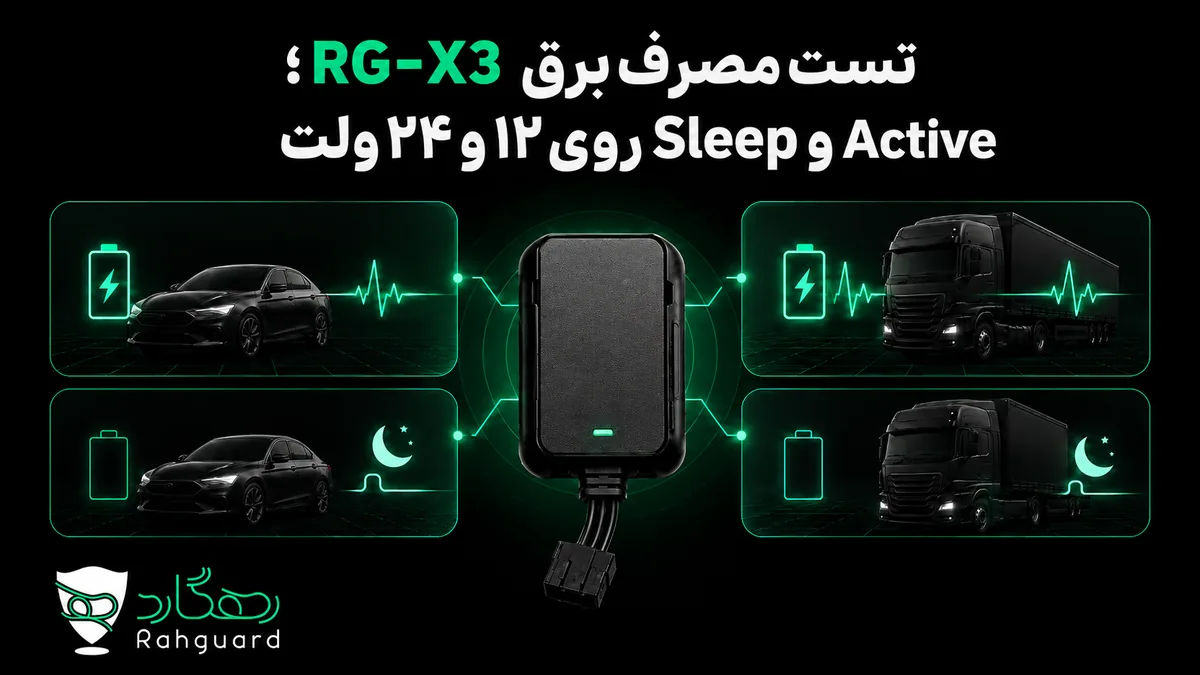 تصویر مقاله تست مصرف برق RG-X3؛ Active و Sleep روی ۱۲ و ۲۴ ولت